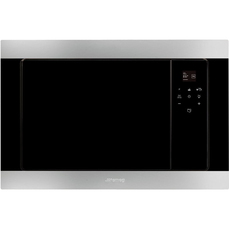 Smeg FMI320X2 mikrobølgeovn - Kitchen One - Køb online på udsalg og tilbud lige nu - Hurtig levering til billige priser via Go with Gozomo