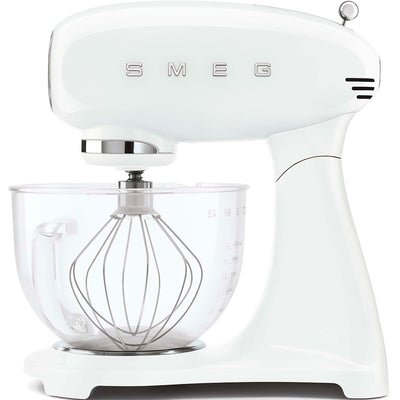 Smeg Køkkenmaskine 4,8 liter, hvid (med glasskål) - Kitchen One - Køb online på udsalg og tilbud lige nu - Hurtig levering til billige priser via Go with Gozomo