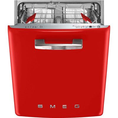 Smeg ST2FABRD2 Opvaskemaskine, rød - Kitchen One - Køb online på udsalg og tilbud lige nu - Hurtig levering til billige priser via Go with Gozomo