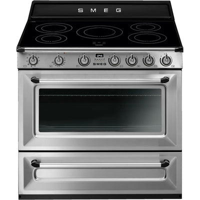 Smeg TR90IX9-1 komfur - Kitchen One - Køb online på udsalg og tilbud lige nu - Hurtig levering til billige priser via Go with Gozomo