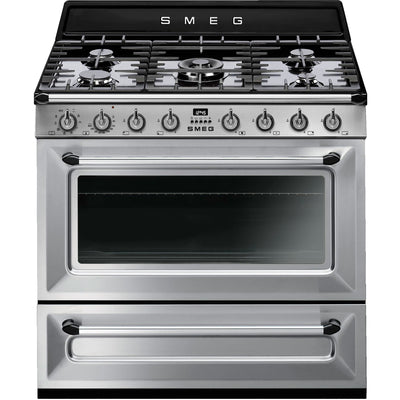 Smeg TR90X9-1 Gaskomfur - Kitchen One - Køb online på udsalg og tilbud lige nu - Hurtig levering til billige priser via Go with Gozomo