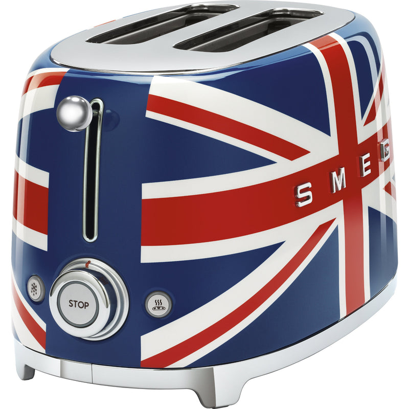 Smeg Union Jack brødrister, 2 skiver - Kitchen One - Køb online på udsalg og tilbud lige nu - Hurtig levering til billige priser via Go with Gozomo