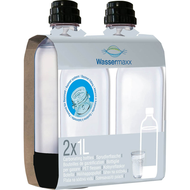 SodaStream Wassermaxx Flaske 2 stk - Kitchen One - Køb online på udsalg og tilbud lige nu - Hurtig levering til billige priser via Go with Gozomo