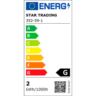 Star Trading LED-pære E14 ST26, soft glow - Kitchen One - Køb online på udsalg og tilbud lige nu - Hurtig levering til billige priser via Go with Gozomo
