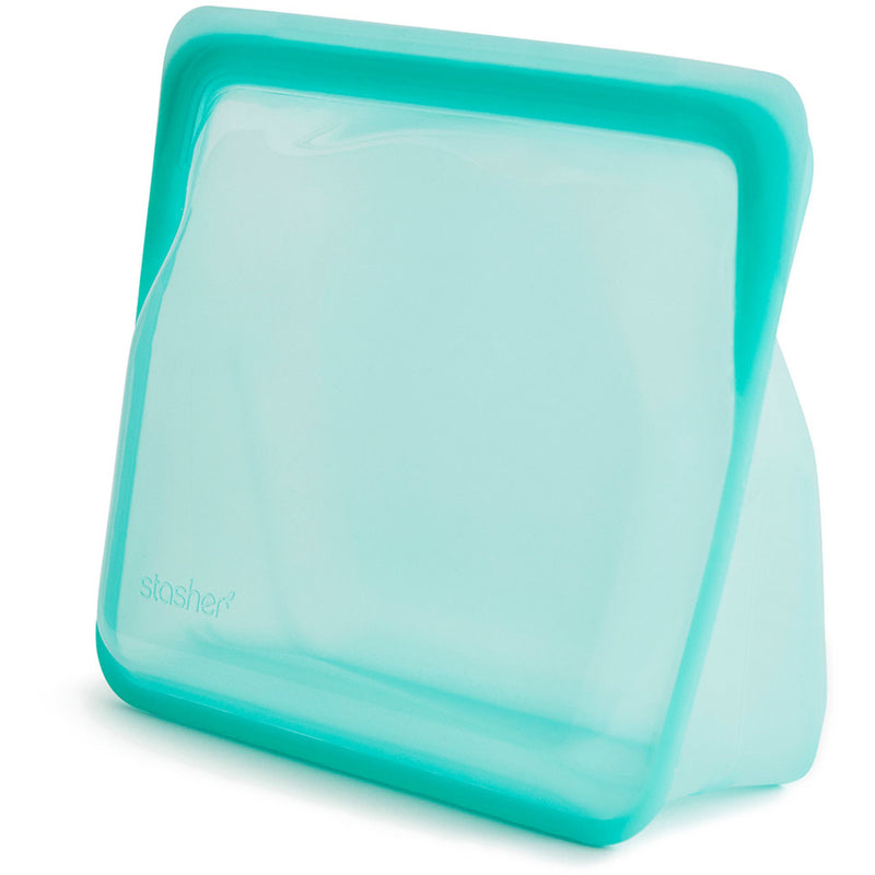 Stasher Opbevaringspose Silikone Aqua 1,68 liter - Kitchen One - Køb online på udsalg og tilbud lige nu - Hurtig levering til billige priser via Go with Gozomo
