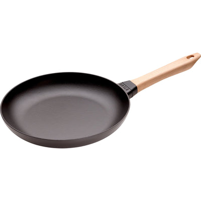 Staub Stegepande med træhåndtag 28 cm - Kitchen One - Køb online på udsalg og tilbud lige nu - Hurtig levering til billige priser via Go with Gozomo