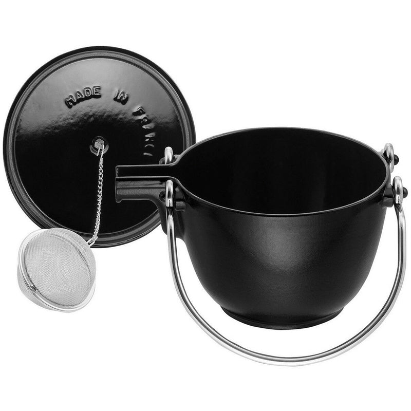 Staub Tekande Sort - Kitchen One - Køb online på udsalg og tilbud lige nu - Hurtig levering til billige priser via Go with Gozomo