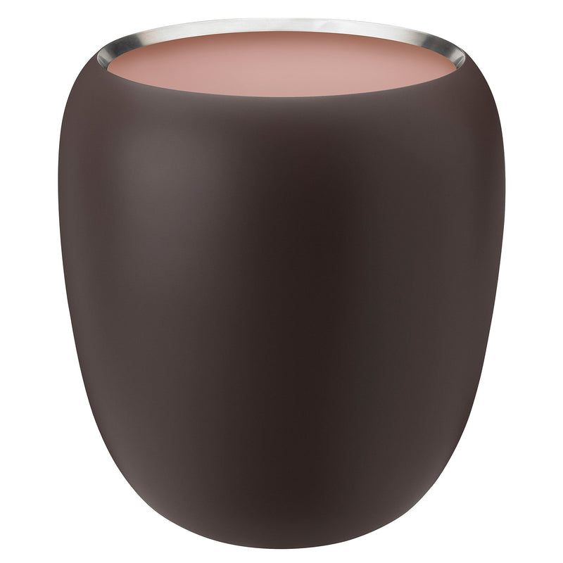 Stelton Ora vase stor, dark powder - Kitchen One - Køb online på udsalg og tilbud lige nu - Hurtig levering til billige priser via Go with Gozomo