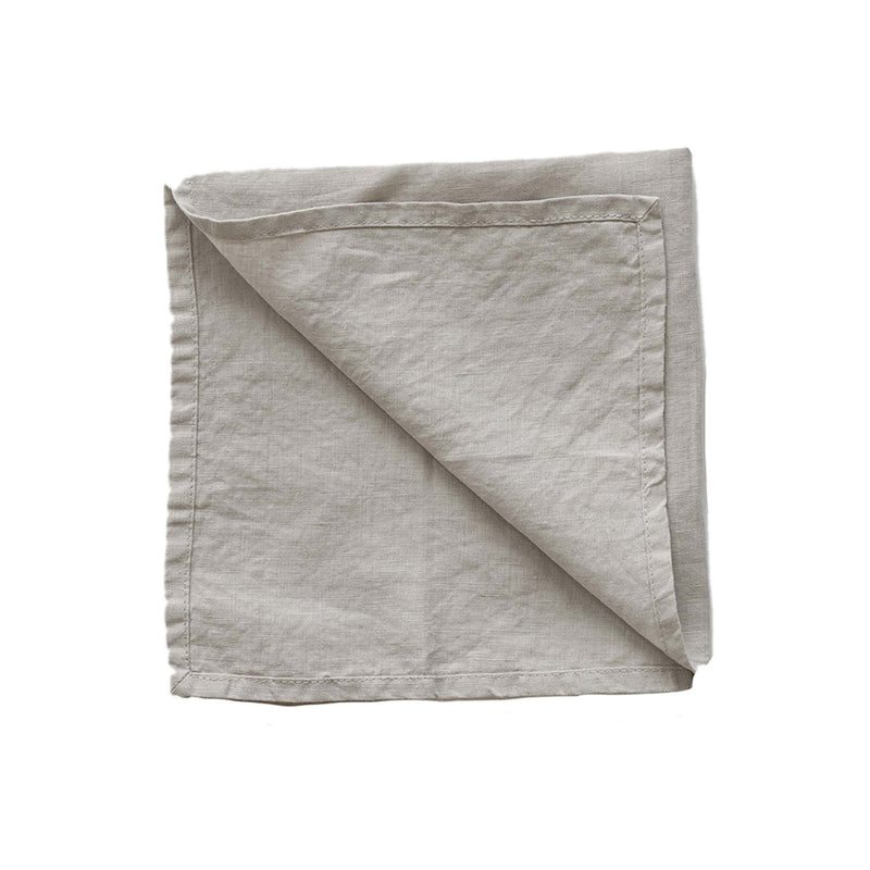 Tell Me More Serviet, 45x45 cm, warm grey - Kitchen One - Køb online på udsalg og tilbud lige nu - Hurtig levering til billige priser via Go with Gozomo
