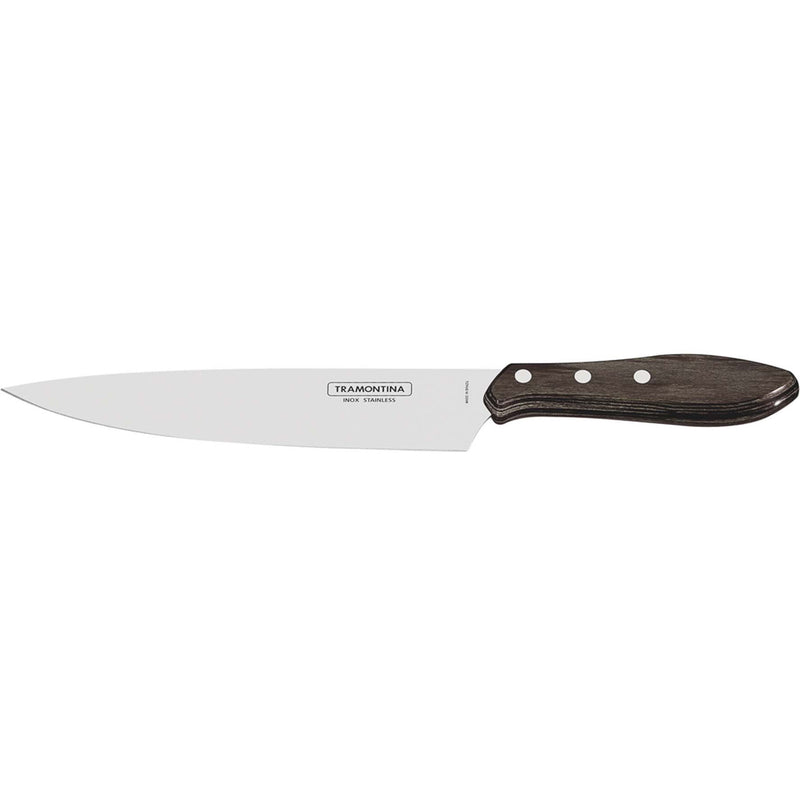 Tramontina Churrasco trancherkniv i mørkt træ, 20 cm. - Kitchen One - Køb online på udsalg og tilbud lige nu - Hurtig levering til billige priser via Go with Gozomo