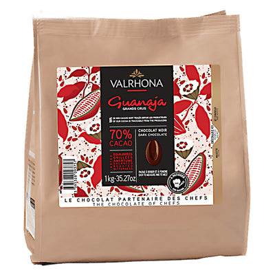 Valrhona Guanaja 70% mørk chokolade, 1 kg - Kitchen One - Køb online på udsalg og tilbud lige nu - Hurtig levering til billige priser via Go with Gozomo