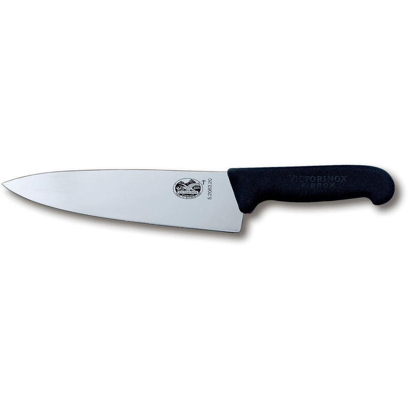 Victorinox Ekstra bred kokkekniv med fibrox-skæfte, 20cm. - Kitchen One - Køb online på udsalg og tilbud lige nu - Hurtig levering til billige priser via Go with Gozomo