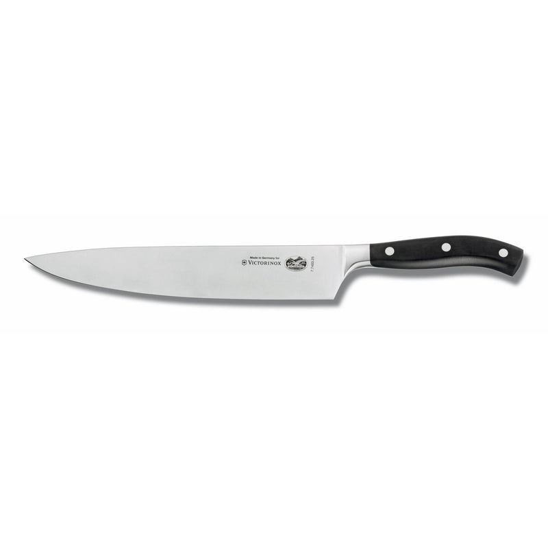 Victorinox Grand MaÃ®tre kokkekniv i sort, 25 cm. - Kitchen One - Køb online på udsalg og tilbud lige nu - Hurtig levering til billige priser via Go with Gozomo