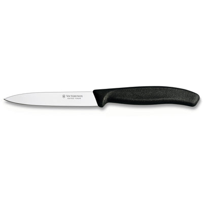 Victorinox Grøntsags- og skrællekniv med nylonhåndtag i sort, 10 cm. - Kitchen One - Køb online på udsalg og tilbud lige nu - Hurtig levering til billige priser via Go with Gozomo