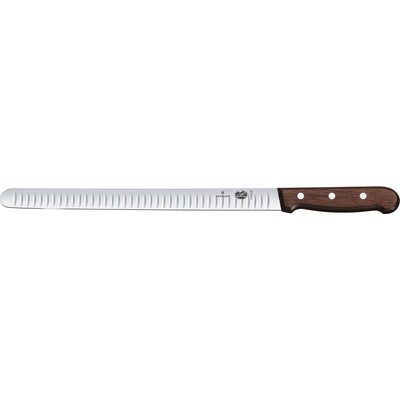 Victorinox Lakse- og skinkekniv olivenskåret med maple wood skæfte, 30cm. - Kitchen One - Køb online på udsalg og tilbud lige nu - Hurtig levering til billige priser via Go with Gozomo