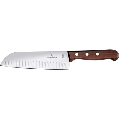 Victorinox Olivenslebet santokukniv med skæfte, 17cm. - Kitchen One - Køb online på udsalg og tilbud lige nu - Hurtig levering til billige priser via Go with Gozomo