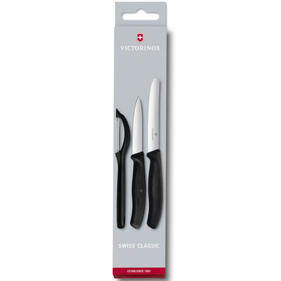 Victorinox Swiss Classic urteknivssæt 3 dele - Kitchen One - Køb online på udsalg og tilbud lige nu - Hurtig levering til billige priser via Go with Gozomo