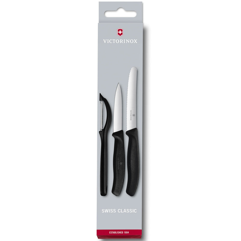 Victorinox Swiss Classic urteknivssæt 3 dele - Kitchen One - Køb online på udsalg og tilbud lige nu - Hurtig levering til billige priser via Go with Gozomo
