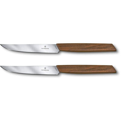 Victorinox Swiss Modern steakknive 12cm., 2 stk. - Kitchen One - Køb online på udsalg og tilbud lige nu - Hurtig levering til billige priser via Go with Gozomo