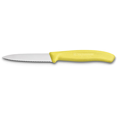 Victorinox Takket urtekniv med nylonskæfte, 8 cm., gul - Kitchen One - Køb online på udsalg og tilbud lige nu - Hurtig levering til billige priser via Go with Gozomo