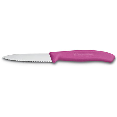 Victorinox Takket urtekniv med nylonskæfte, 8 cm., lyserød - Kitchen One - Køb online på udsalg og tilbud lige nu - Hurtig levering til billige priser via Go with Gozomo