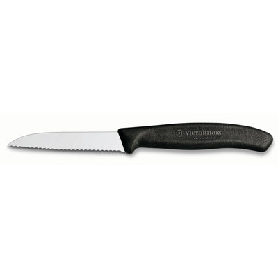 Victorinox Takket urtekniv med nylonskæfte i sort, 8cm. - Kitchen One - Køb online på udsalg og tilbud lige nu - Hurtig levering til billige priser via Go with Gozomo