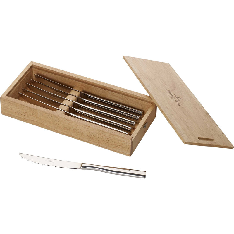 Villeroy & Boch Piemont Pizza/Steak knivsæt 6 dele - Kitchen One - Køb online på udsalg og tilbud lige nu - Hurtig levering til billige priser via Go with Gozomo