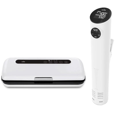 Witt Sous Vide-sæt EasySousVide + EasyVacuum, hvid - Kitchen One - Køb online på udsalg og tilbud lige nu - Hurtig levering til billige priser via Go with Gozomo