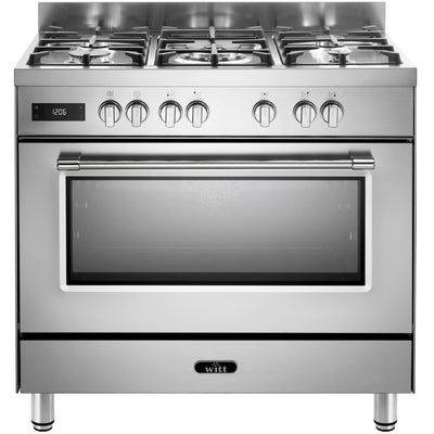 Witt WGC 906 gaskomfur, rustfrit stål - Kitchen One - Køb online på udsalg og tilbud lige nu - Hurtig levering til billige priser via Go with Gozomo