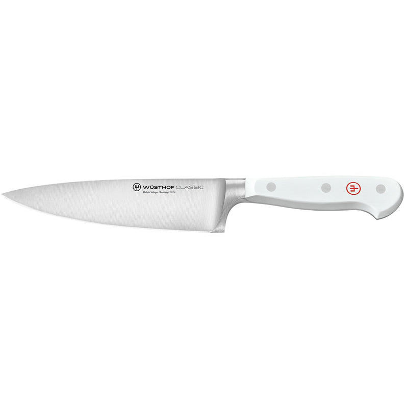 Wüsthof Classic hvid kokkekniv 16 cm. - Kitchen One - Køb online på udsalg og tilbud lige nu - Hurtig levering til billige priser via Go with Gozomo