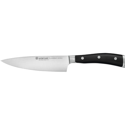 Wüsthof Classic Ikon kokkekniv 16 cm., sort - Kitchen One - Køb online på udsalg og tilbud lige nu - Hurtig levering til billige priser via Go with Gozomo