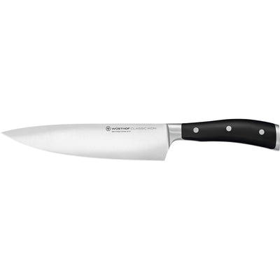 Wüsthof Classic Ikon kokkekniv sort 20 cm. - Kitchen One - Køb online på udsalg og tilbud lige nu - Hurtig levering til billige priser via Go with Gozomo