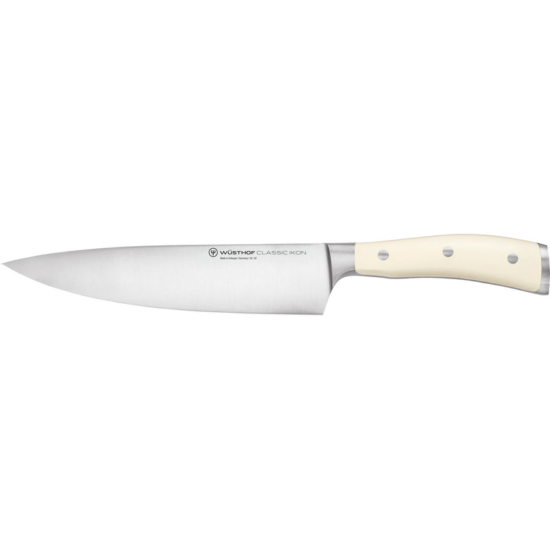 Wüsthof Classic Ikon kokkekniv hvid 20 cm. - Kitchen One - Køb online på udsalg og tilbud lige nu - Hurtig levering til billige priser via Go with Gozomo