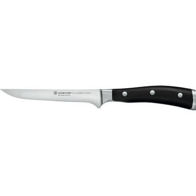 Wüsthof Classic Ikon udbenerkniv sort 14 cm. - Kitchen One - Køb online på udsalg og tilbud lige nu - Hurtig levering til billige priser via Go with Gozomo