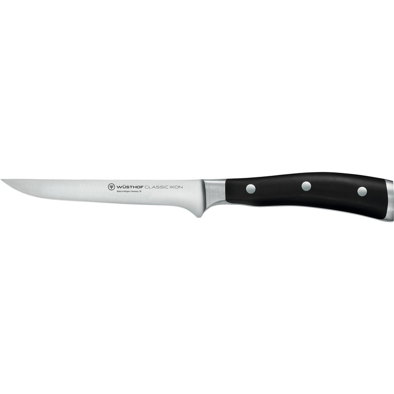 Wüsthof Classic Ikon udbenerkniv sort 14 cm. - Kitchen One - Køb online på udsalg og tilbud lige nu - Hurtig levering til billige priser via Go with Gozomo