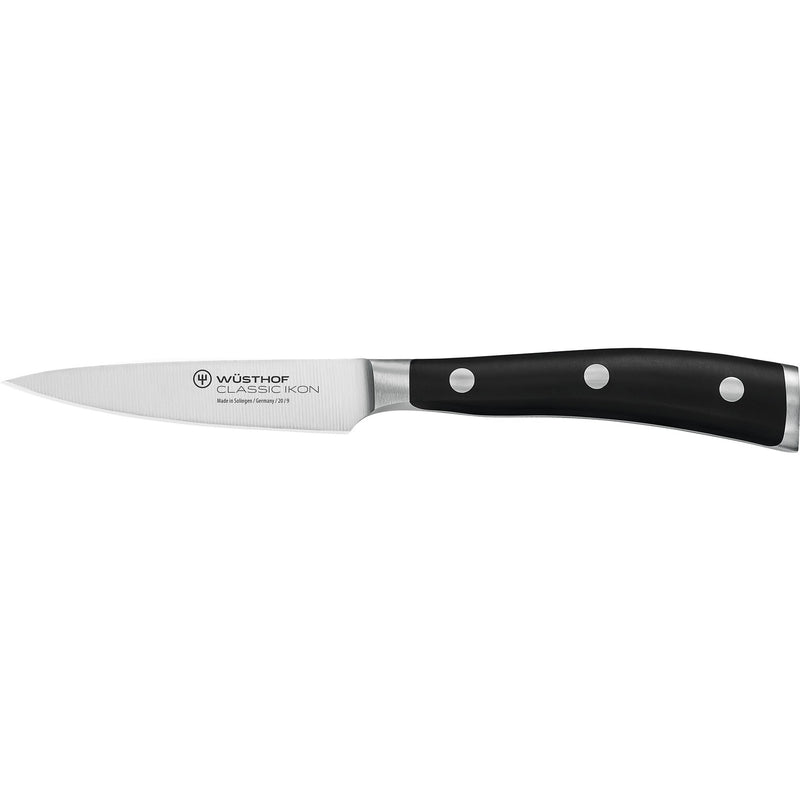 Wüsthof Classic Ikon urtekniv sort 9 cm. - Kitchen One - Køb online på udsalg og tilbud lige nu - Hurtig levering til billige priser via Go with Gozomo