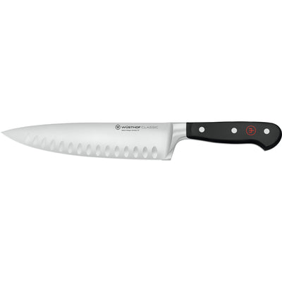Wüsthof Classic kokkekniv 20 cm., grantonskær - Kitchen One - Køb online på udsalg og tilbud lige nu - Hurtig levering til billige priser via Go with Gozomo