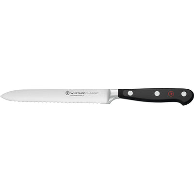 Wüsthof Classic pølsekniv 14 cm. - Kitchen One - Køb online på udsalg og tilbud lige nu - Hurtig levering til billige priser via Go with Gozomo