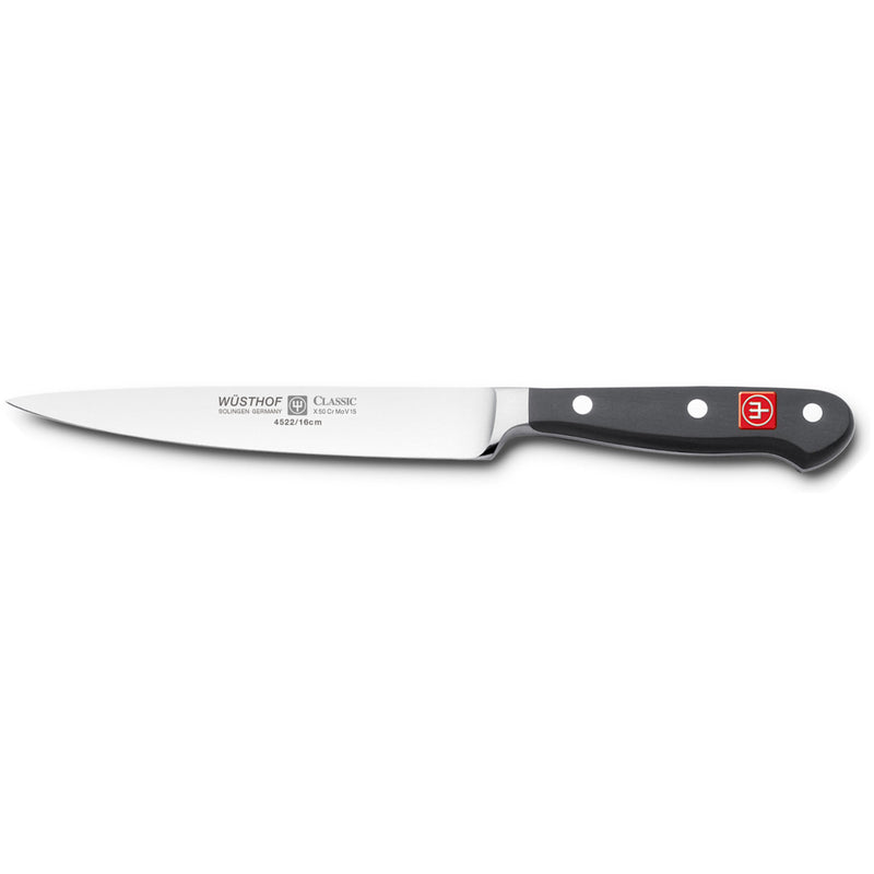 Wüsthof Classic universalkniv 16 cm. - Kitchen One - Køb online på udsalg og tilbud lige nu - Hurtig levering til billige priser via Go with Gozomo