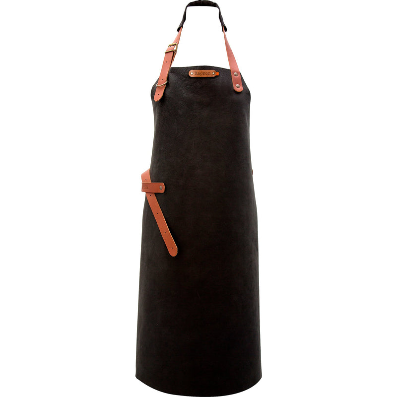 Xapron Montana forklæde i sort, L - Kitchen One - Køb online på udsalg og tilbud lige nu - Hurtig levering til billige priser via Go with Gozomo