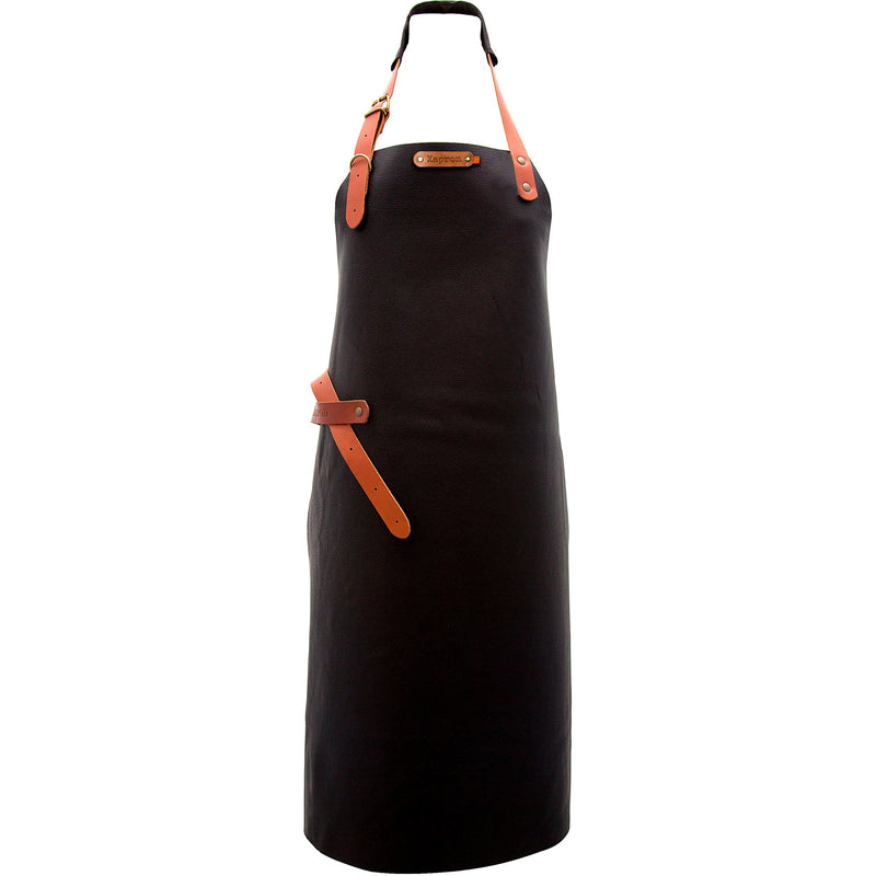 Xapron Montana forklæde i sort, XL - Kitchen One - Køb online på udsalg og tilbud lige nu - Hurtig levering til billige priser via Go with Gozomo