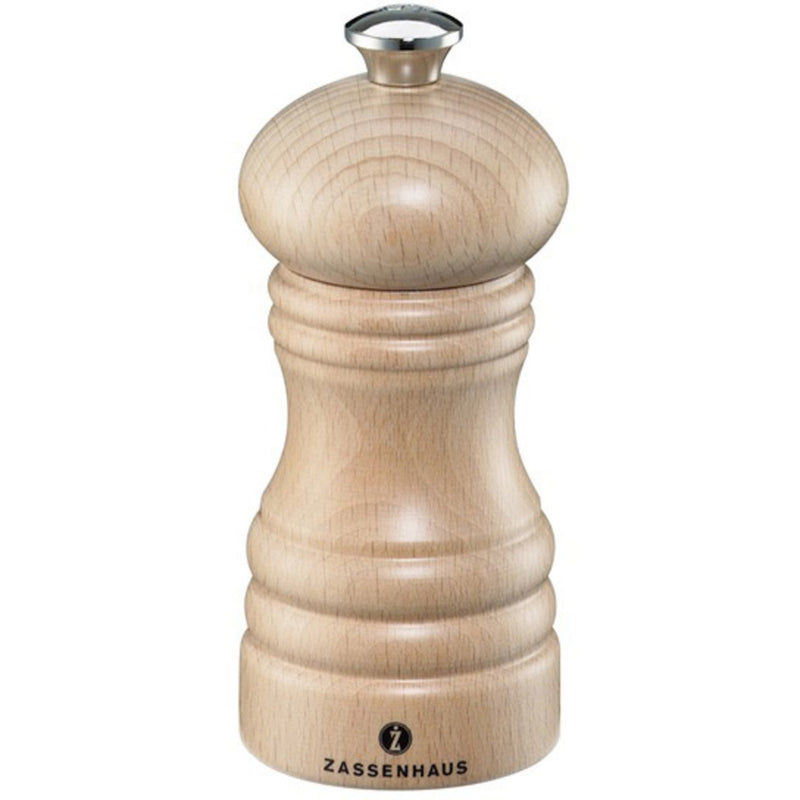 Zassenhaus Berlin Peberkværn 12 cm. Bøg - Kitchen One - Køb online på udsalg og tilbud lige nu - Hurtig levering til billige priser via Go with Gozomo