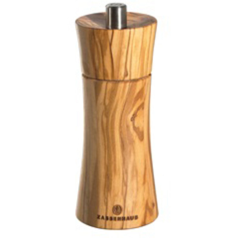 Zassenhaus Frankfurt Peberkværn 14 cm. Oliventræ - Kitchen One - Køb online på udsalg og tilbud lige nu - Hurtig levering til billige priser via Go with Gozomo