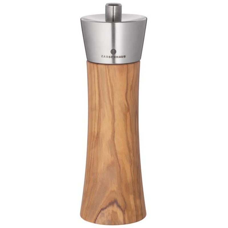 Zassenhaus Peberkværn Augsburg Oliventræ 18 cm. - Kitchen One - Køb online på udsalg og tilbud lige nu - Hurtig levering til billige priser via Go with Gozomo